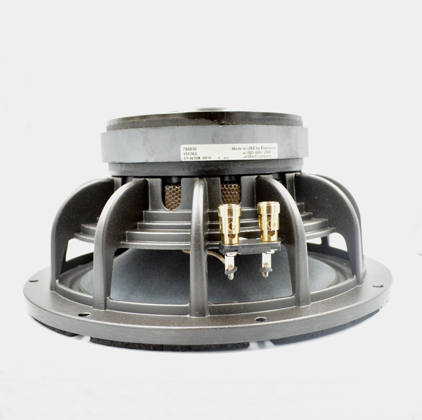 Eminence 10" 8 Ohm Bass Speaker