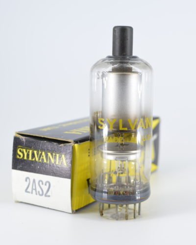 Sylvania 2AS2 Compactron Half Wave Rectifier Tube