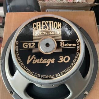 Celestion Vintage 30 UK Guitar Speaker Unused Factory Recone