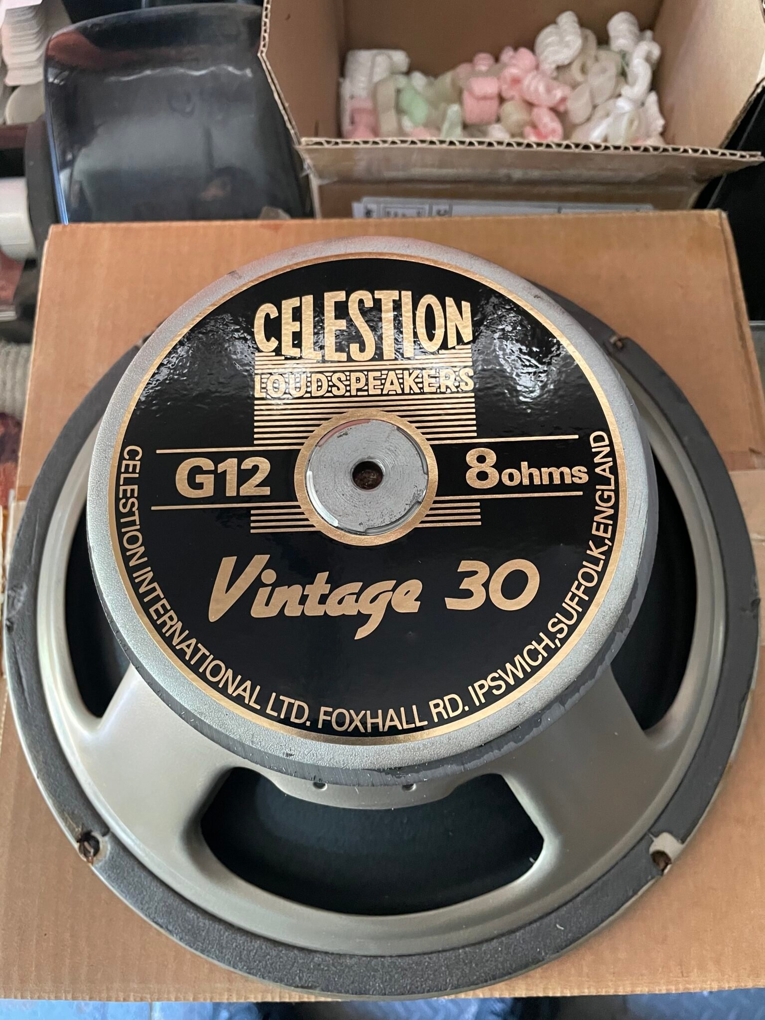 Celestion Vintage 30 UK Guitar Speaker Unused Factory Recone