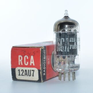 RCA 12AU7 Black Plate