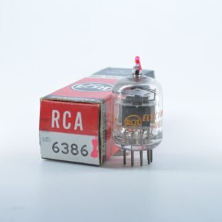 GE Made RCA 6386 Red Tip 5 Star