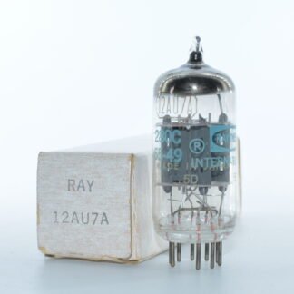 Raytheon 12AU7A-JG | ECC82 | 6189 | 5814 | 5963 | CV4003 | 12AU7WA