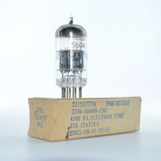 Tung-Sol JTL-12AT7WA | ECC81 | 12AT7 | ECC81 | 6201 | 6829 | 5965 | 6679 | CV4024 | CV455