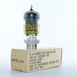 Westinghouse JAN-CWL-12AU7 | ECC82 | 6189 | 5814 | 5963 | CV4003 | 12AU7WA